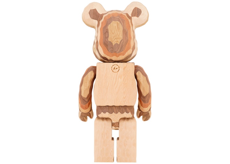 Bearbrick Karimoku Fragment Carved Wooden Layered 1000%