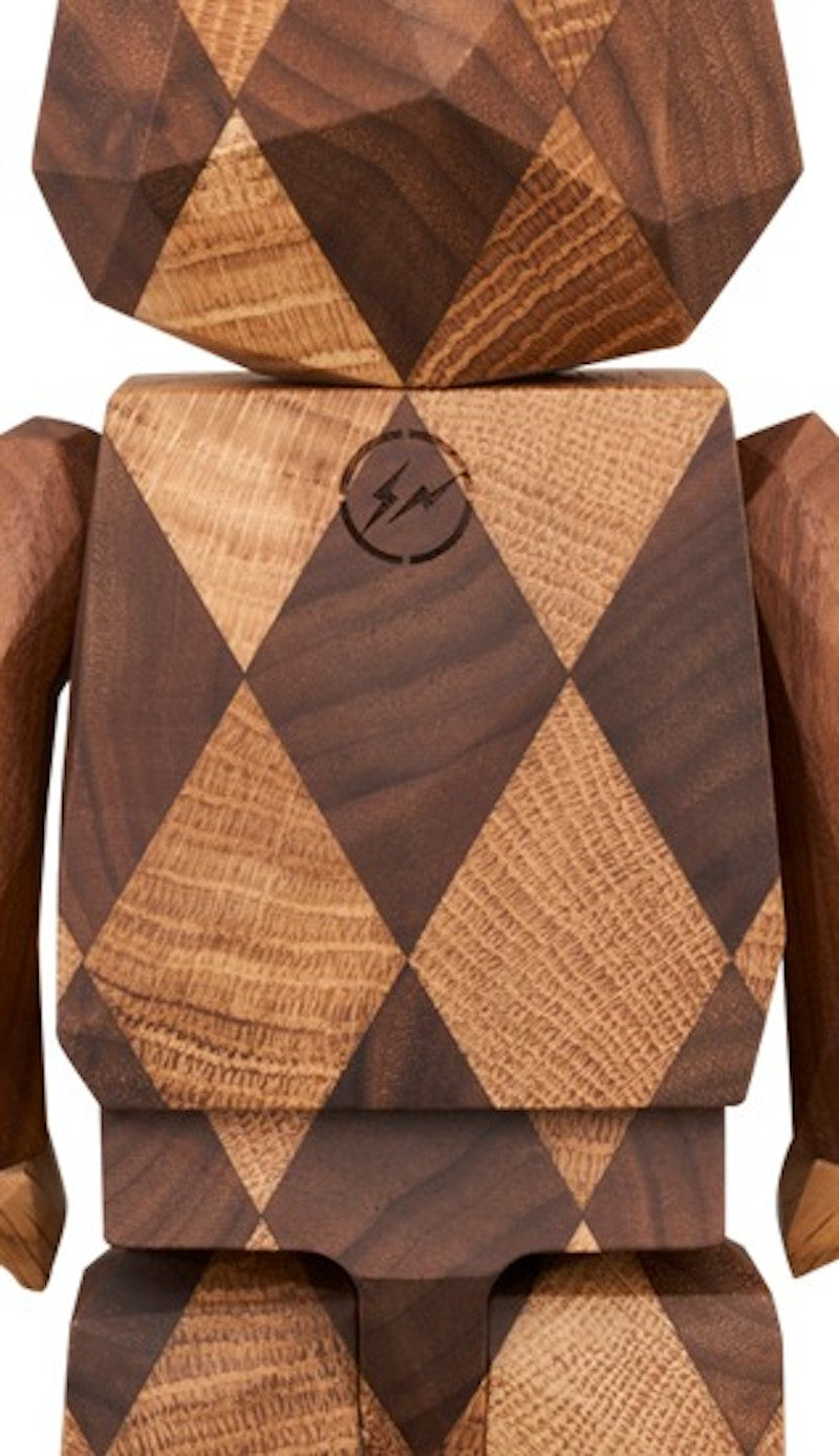 Bearbrick Karimoku Fragmentdesign Polygon-Lattice Pattern 400%