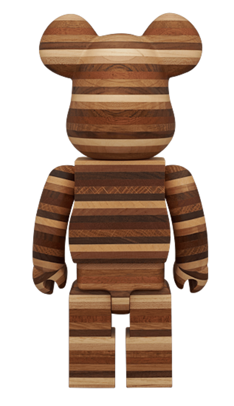 Bearbrick Karimoku Horizon 400% Wood