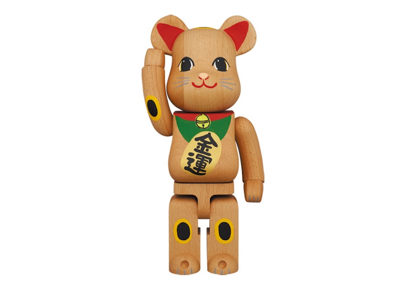 Bearbrick Karimoku Maneki Neko (Lucky Cat) 400%