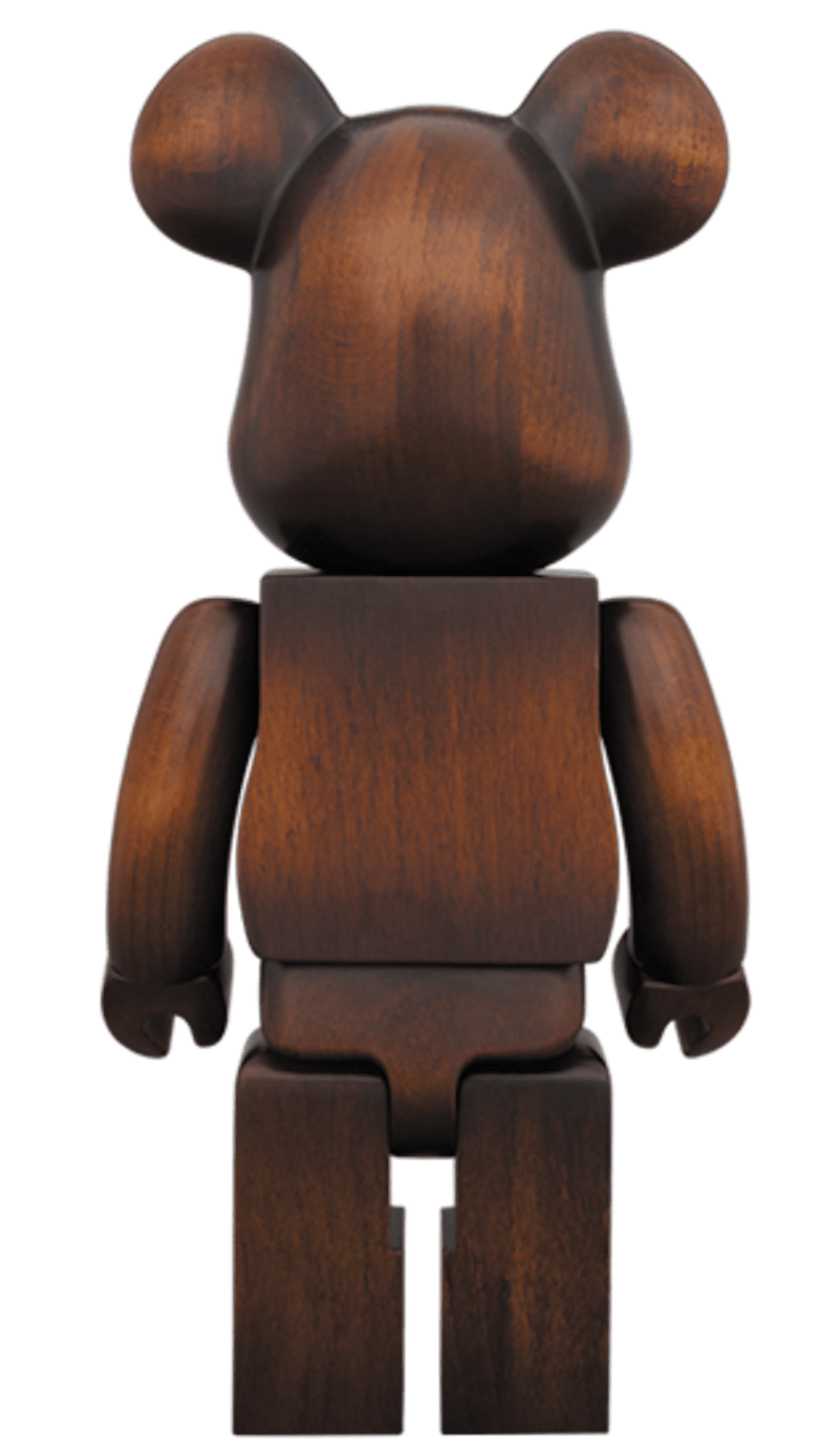 Bearbrick Karimoku Modern Furniture 400% Wood