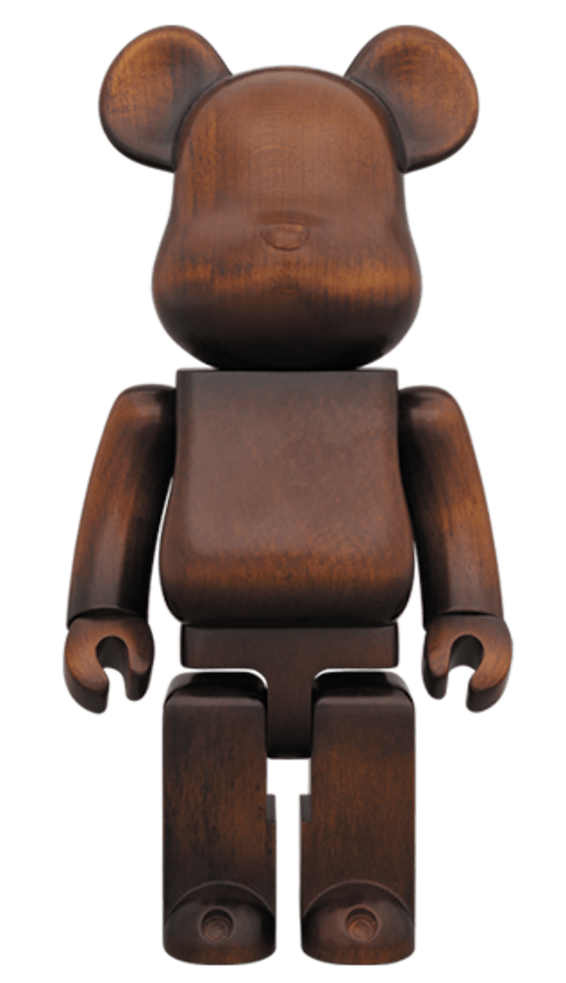 Bearbrick Karimoku Modern Furniture 400% Wood