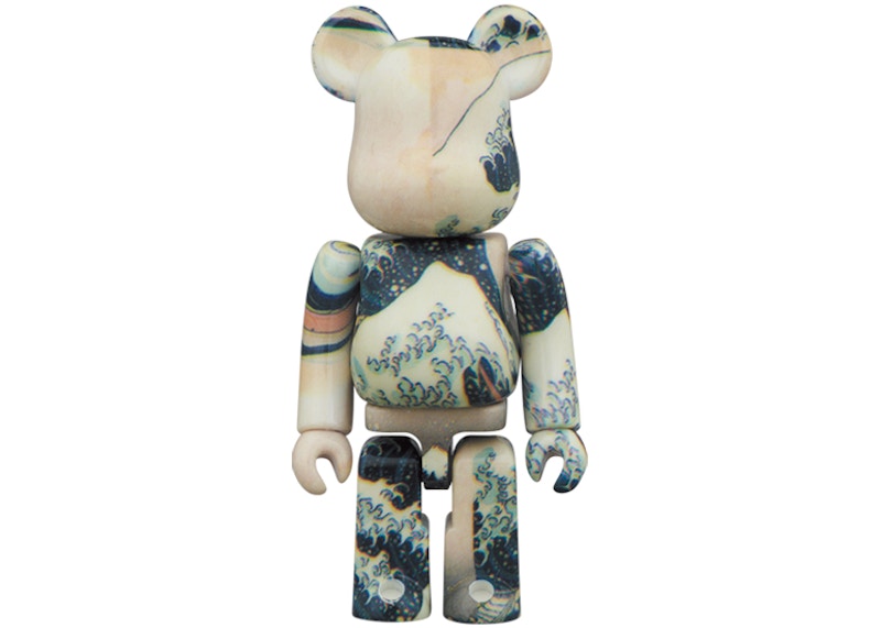 Bearbrick Katsushika Hokusai (Kanagawa Okinami Ura) 100% & 400% Set