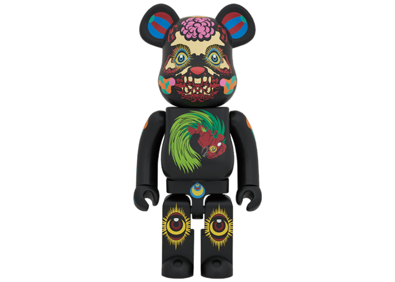 Bearbrick Keiichi Tanaami 1000% Black