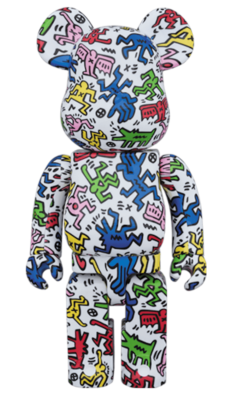 Bearbrick Keith Haring #1 100% & 400% Set Multi