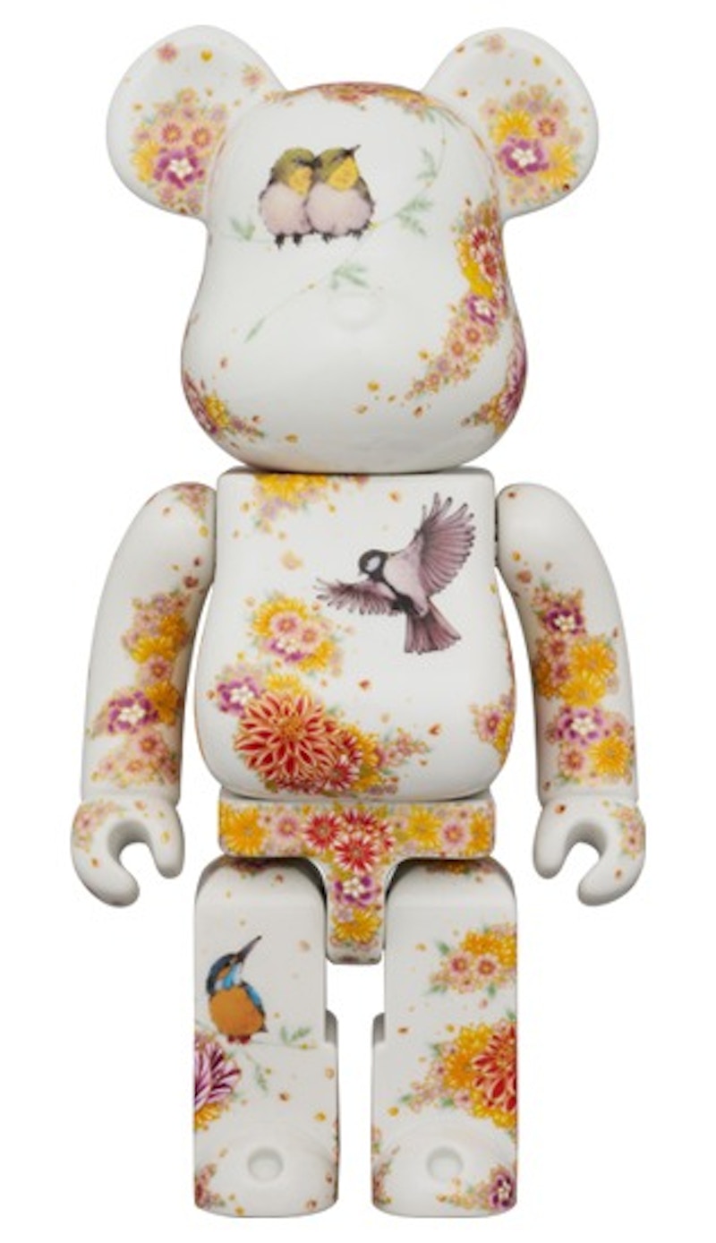 Bearbrick Kutani Takumi (Flower and Bird Elegance BWWT3) 400%
