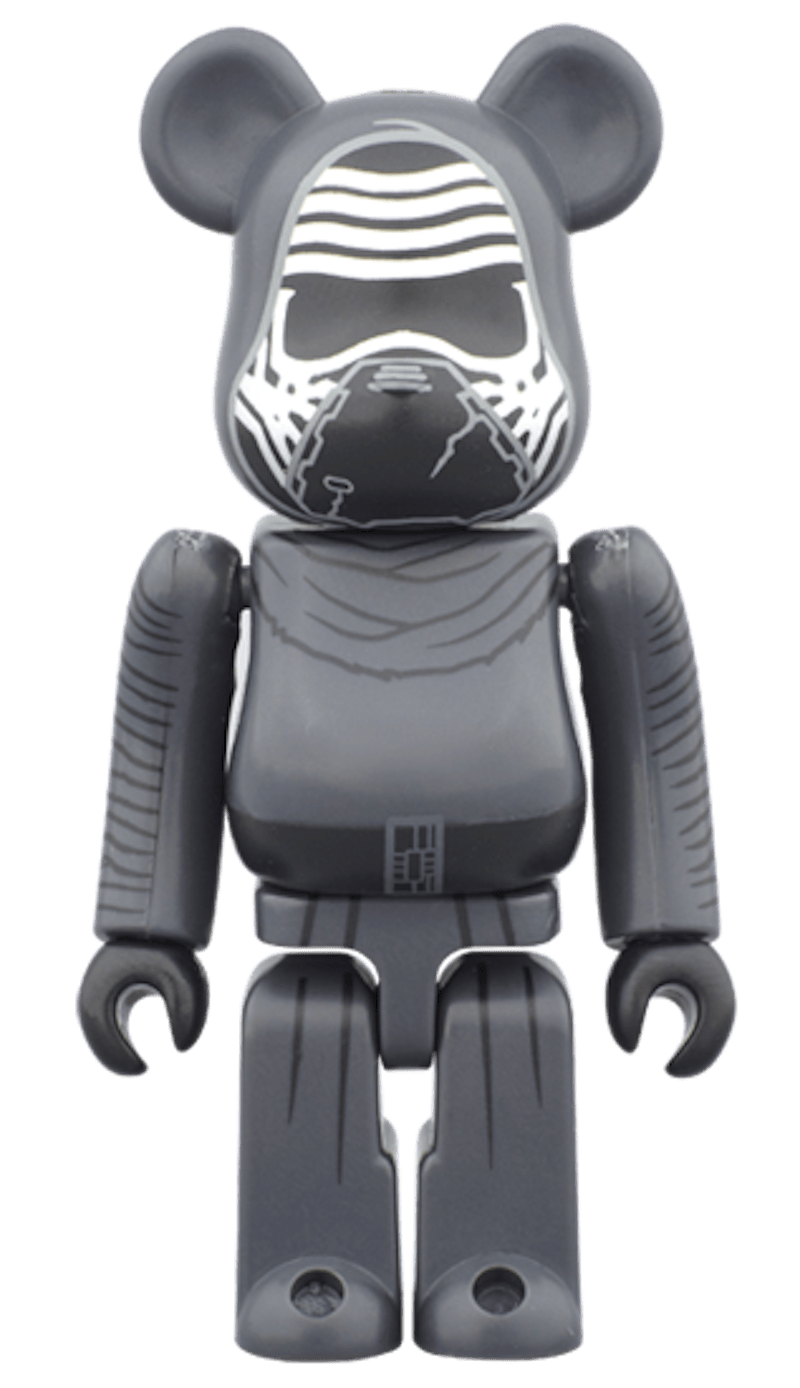 Bearbrick Kylo Ren 100% Black