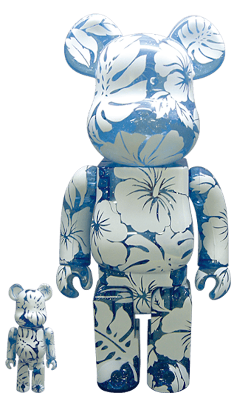 Bearbrick Leilow 400% Blue