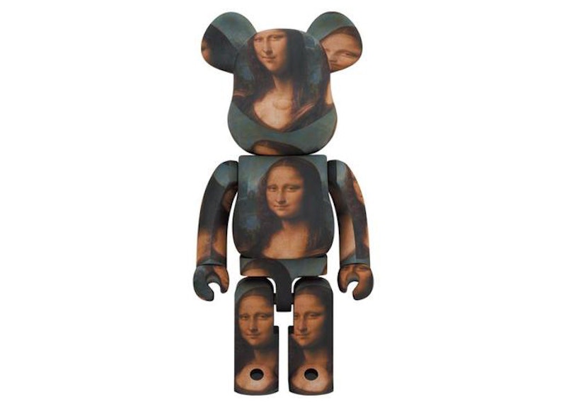 Bearbrick Leonardo De Vinci Mona Lisa 1000%
