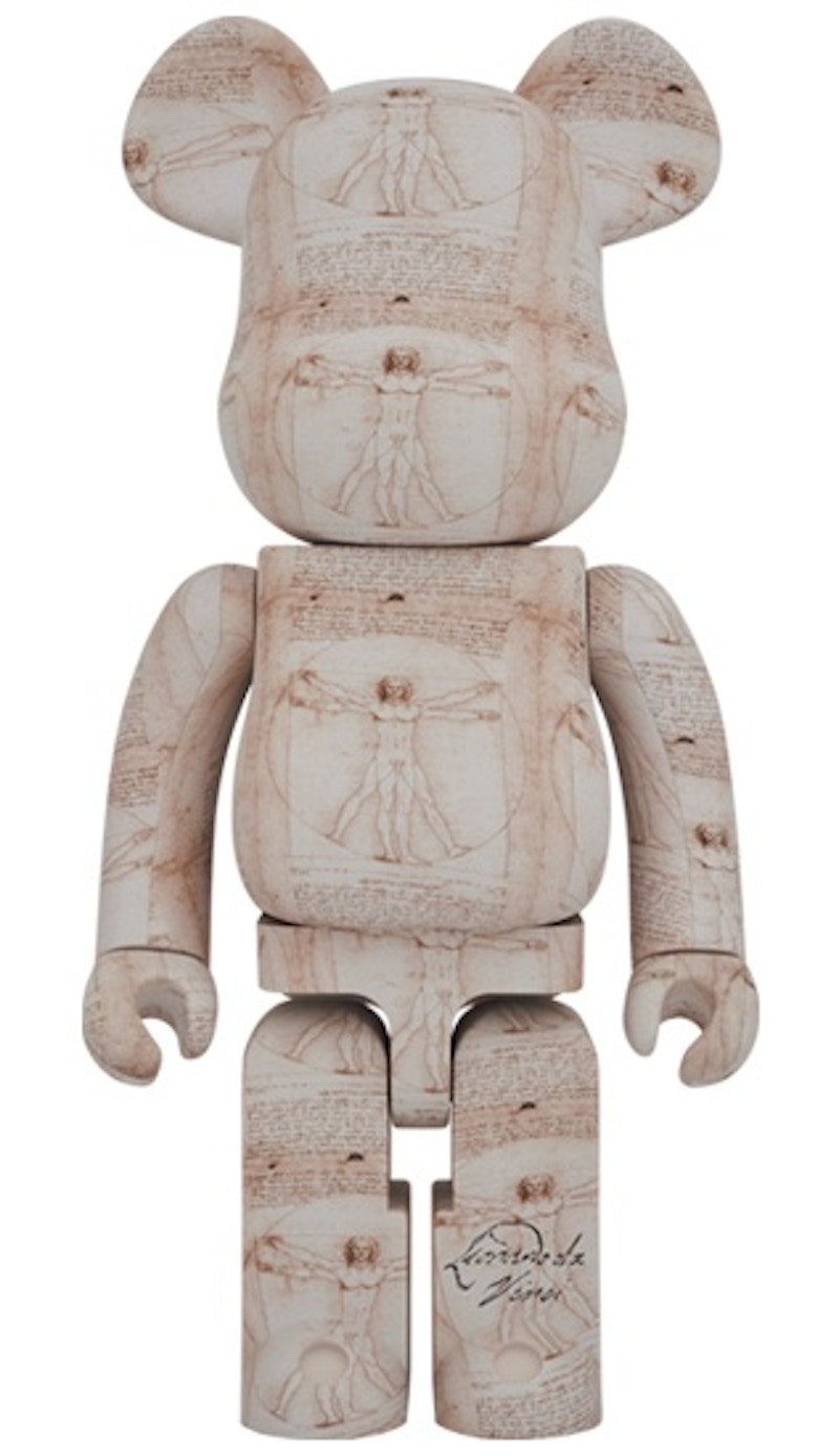 Bearbrick Leonardo da Vinci (Vitruvian Man) 1000%
