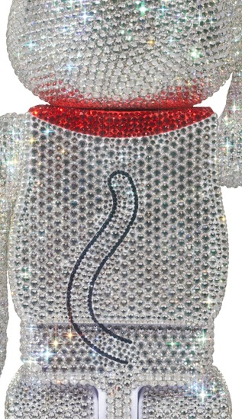 Bearbrick Lucky Cat Crystal 400%