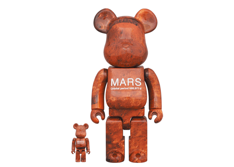 Bearbrick MARS 100% & 400% Set