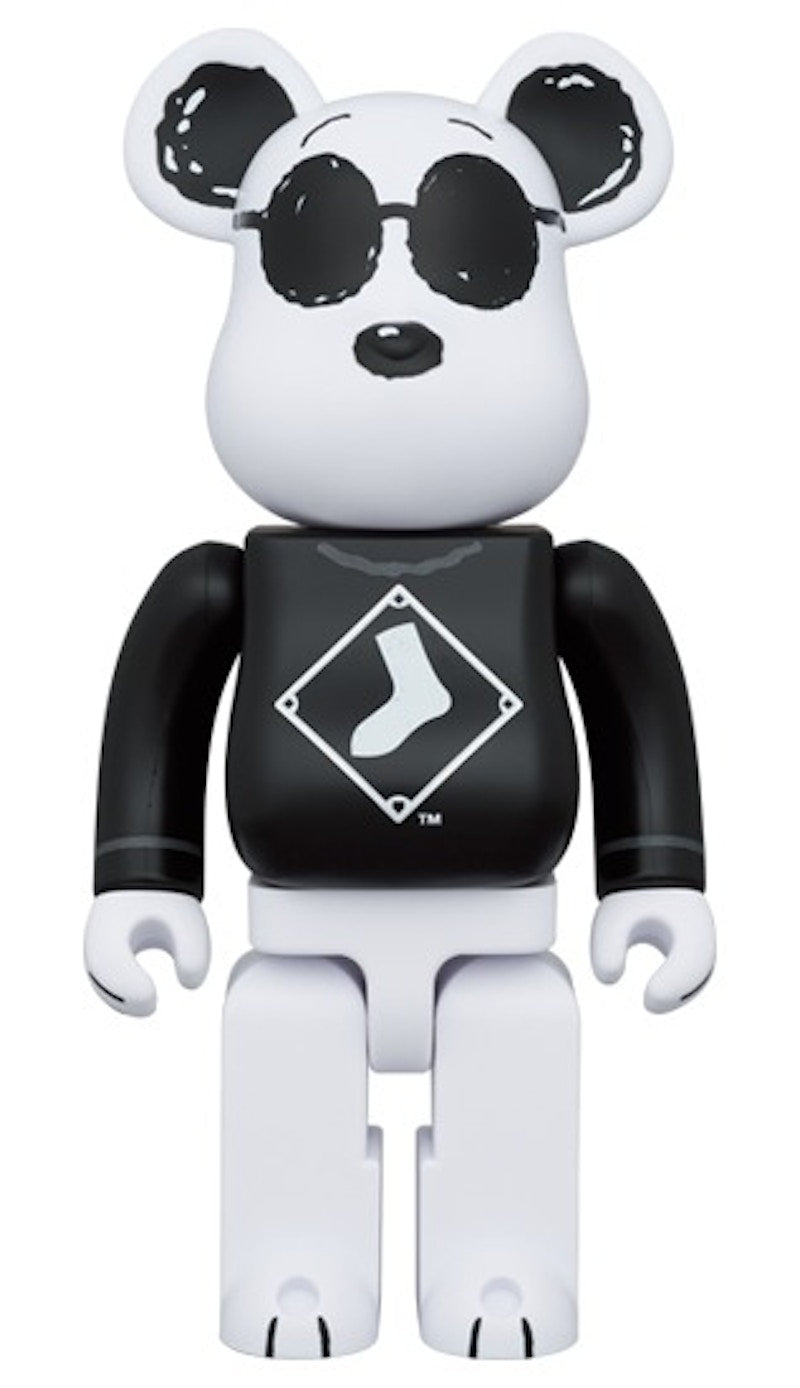 Bearbrick MLB x Peanuts Snoopy (White Sox) 1000%