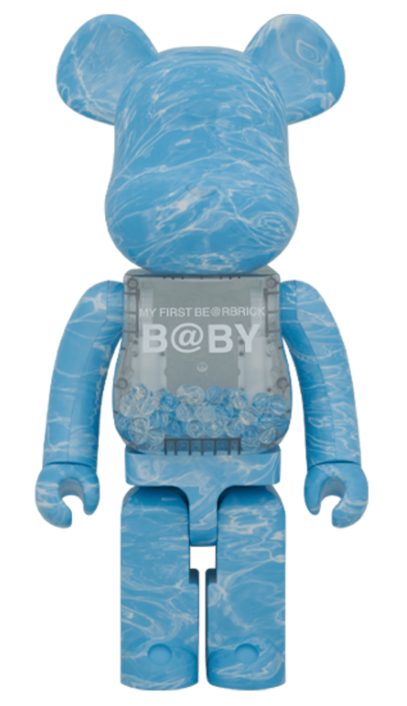 Bearbrick MY FIRST BE@RBRICK B@BY WATER CREST Ver. 1000%