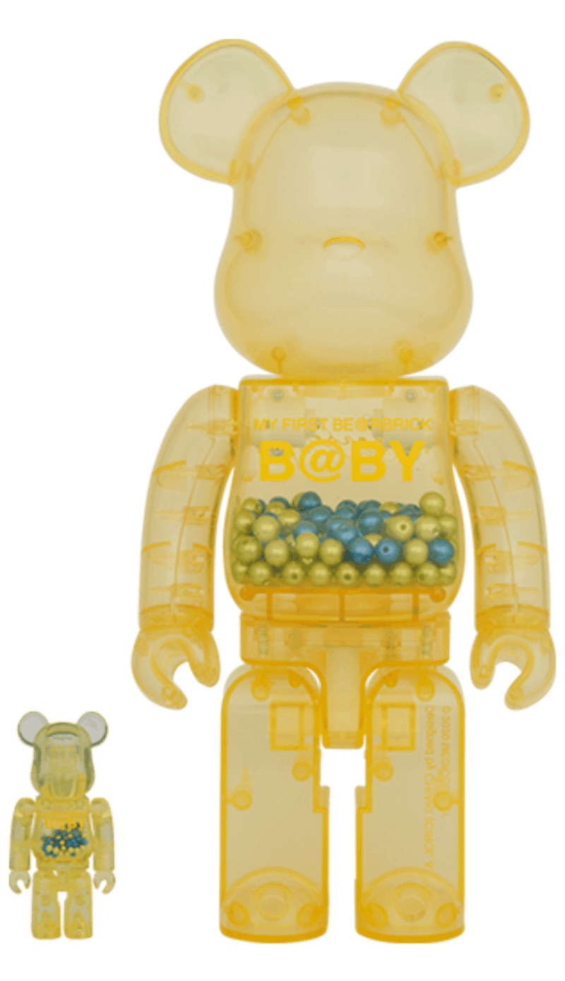 Bearbrick MY FIRST B@BY INNERSECT 2020 100% & 400% Set
