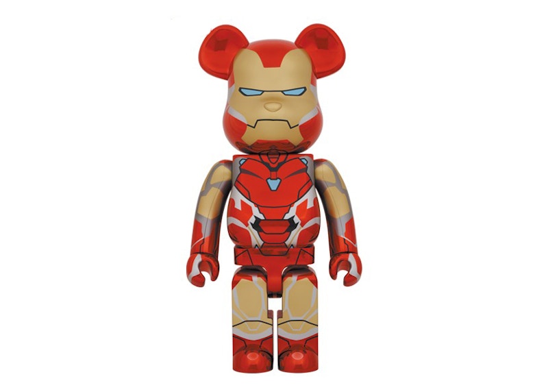 Bearbrick Marvel The Infinity Saga Iron Man Mark85 1000% Chrome
