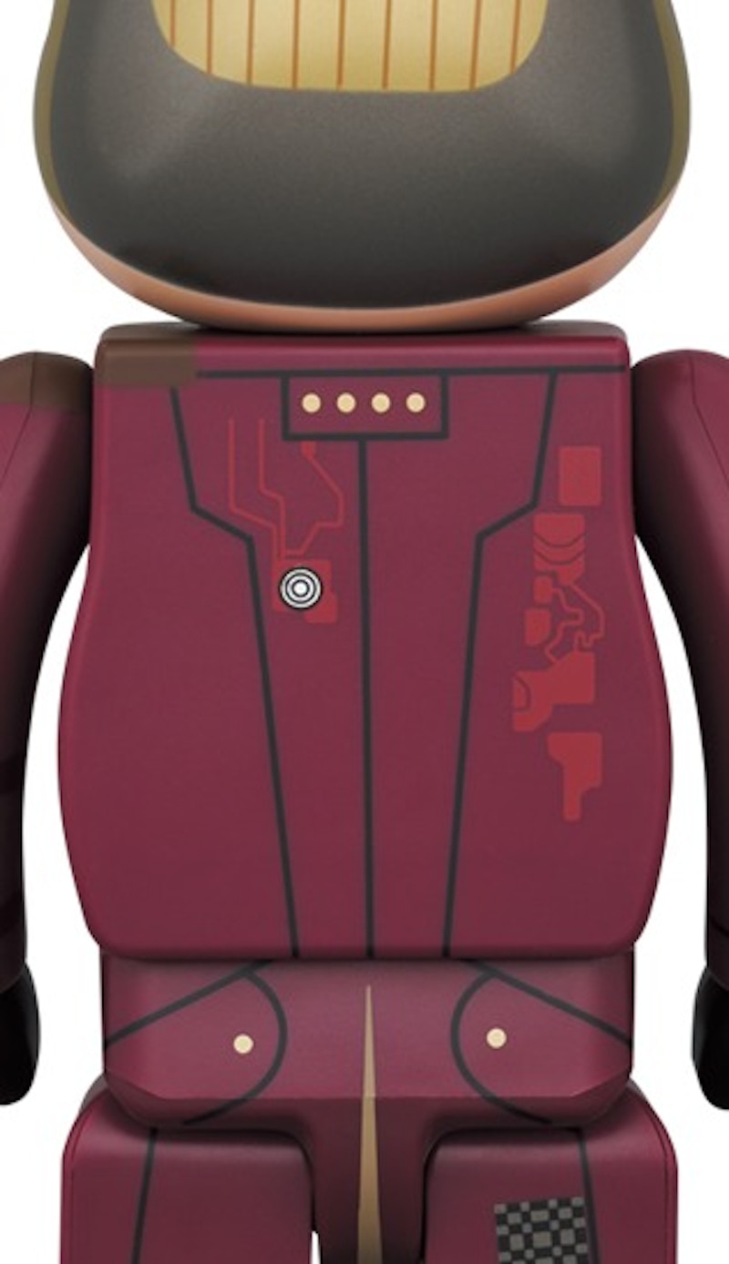 Bearbrick Marvel The Infinity Saga Star-Lord 100% & 400% Set