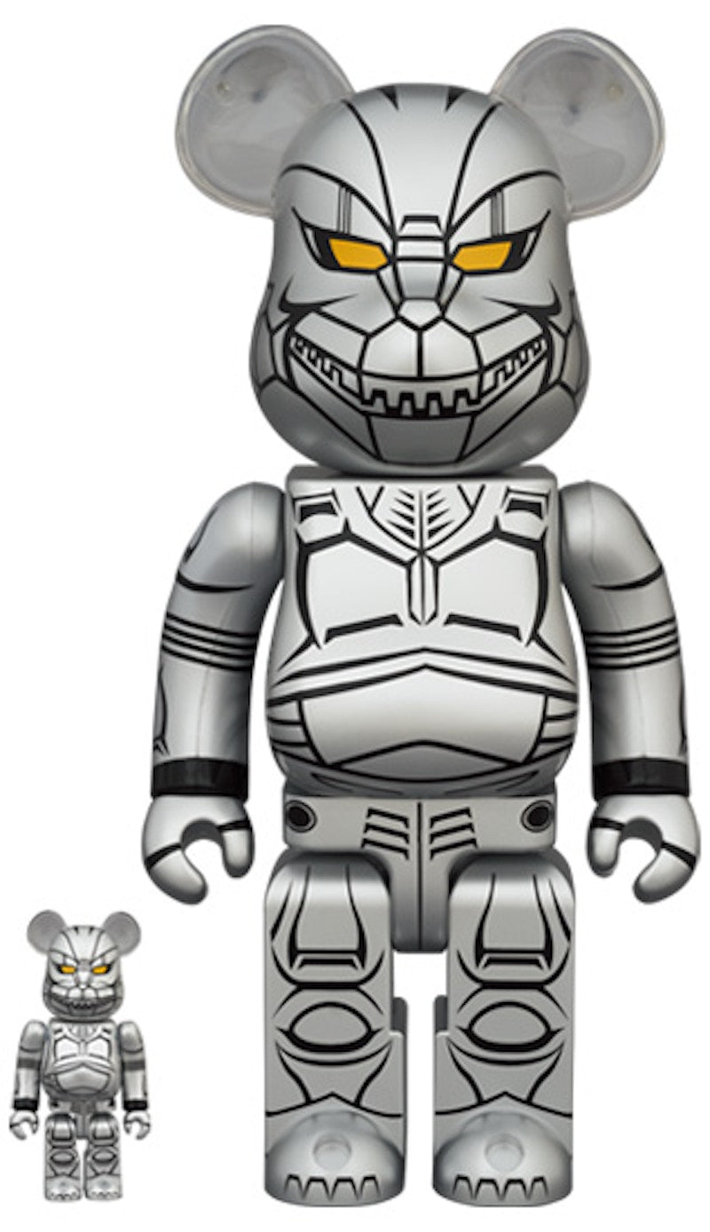 Bearbrick Mechagodzilla 100% & 400% Set