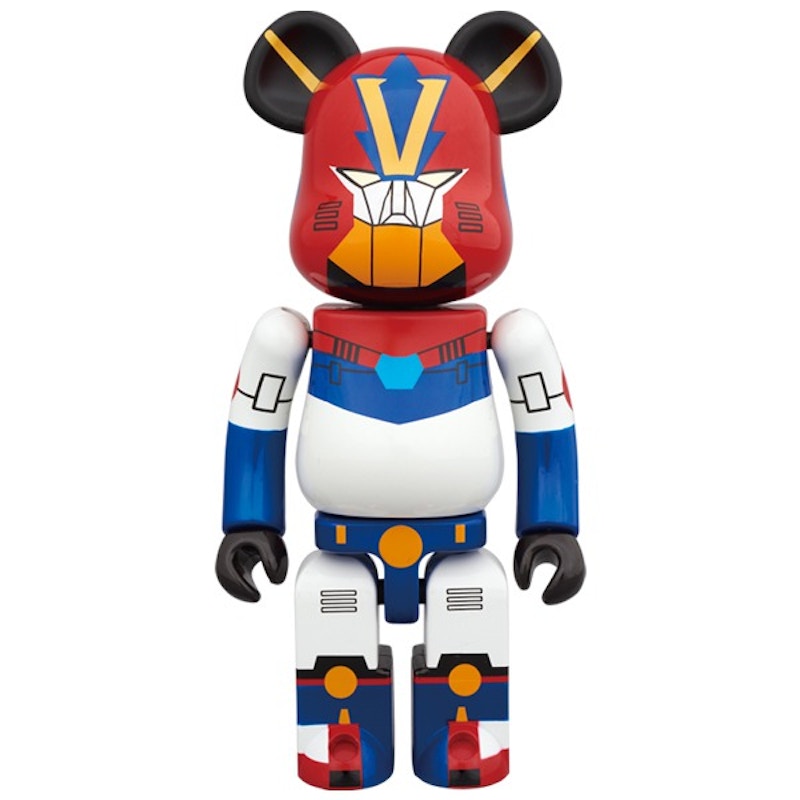 Bearbrick Medicom Super Alloyed Combattler V 200% Red