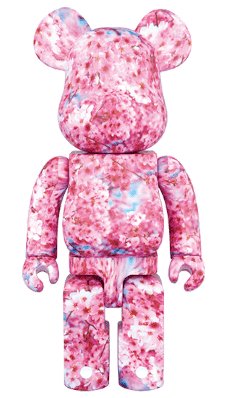 Bearbrick Mika Ninagawa Sakura 100% & 400% Set Pink