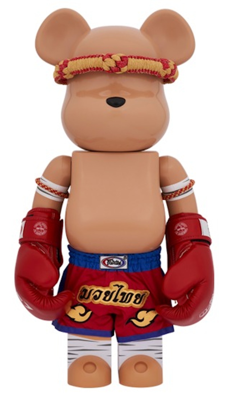 Bearbrick Muay Thai 1000% Red