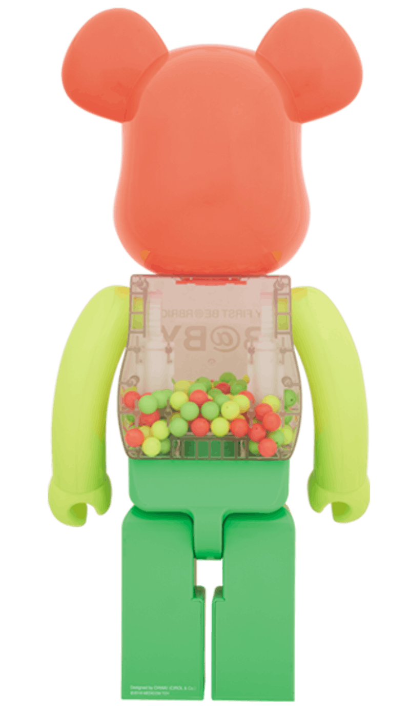 Bearbrick My First Baby 1000% Neon