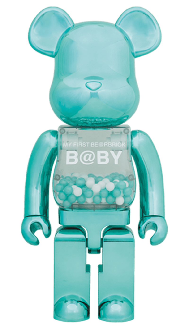 Bearbrick My First Baby 1000% Turqoise