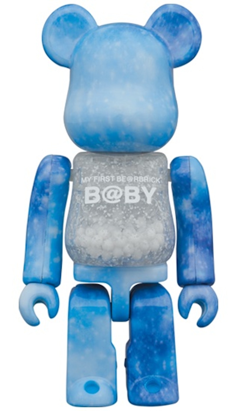 Bearbrick My First Baby Crystal of Snow Ver. 100% & 400% Set