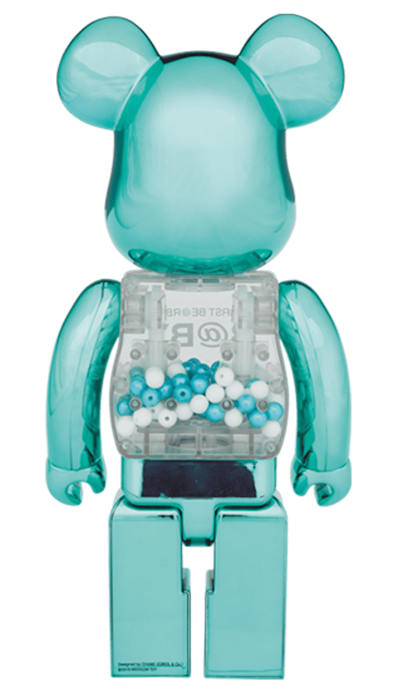 Bearbrick My First Baby Turquoise Ver. 400% Turquoise