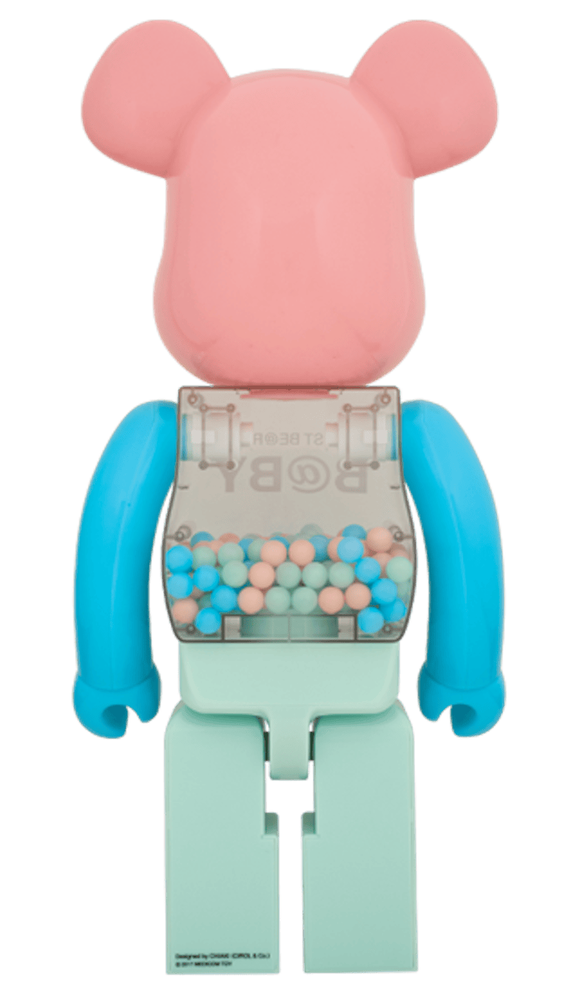 Bearbrick My First Bearbrick Baby Glow In The Dark Version 1000% Multi
