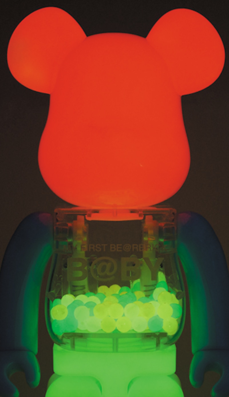 Bearbrick My First Bearbrick Baby Glow In The Dark Version 1000% Multi