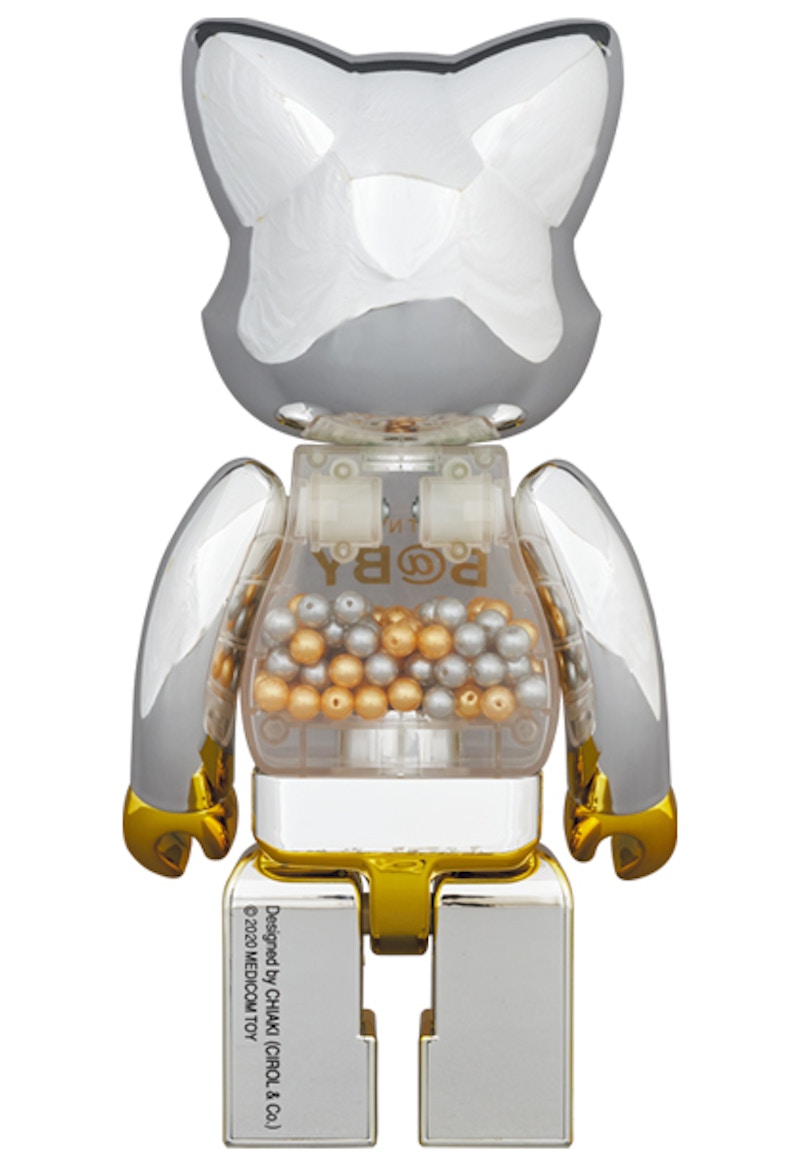 Bearbrick My First Nyabrick Baby 100% & 400% Set Gold
