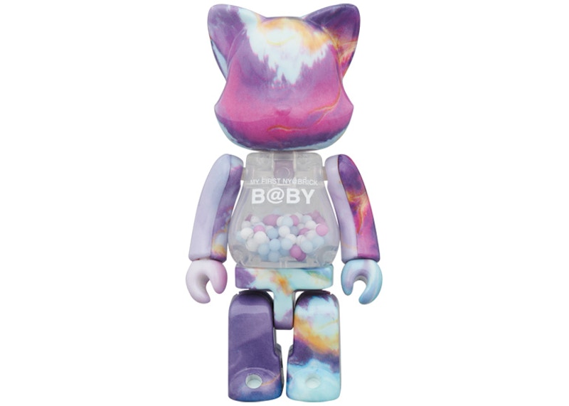 Bearbrick My First Nyabrick Baby Marble Ver. 100% & 400% Set Multi