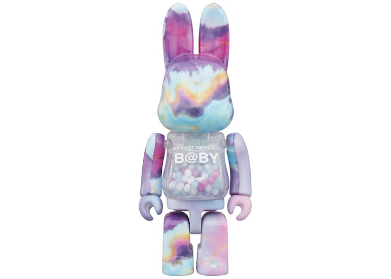 Bearbrick My First Rabbrick Baby Marble Ver. 100% & 400% Set Multi