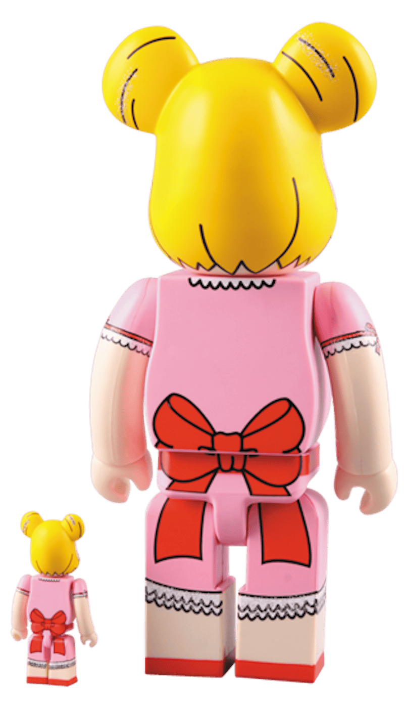 Bearbrick Mysterious Bear Bell 100% & 400% Set Pink