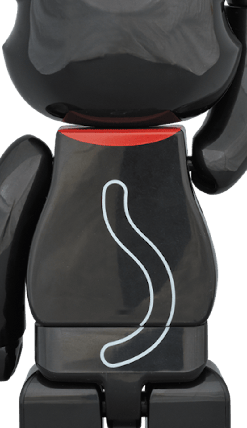 Bearbrick NY@BRICK Maneki Neko 400% Black