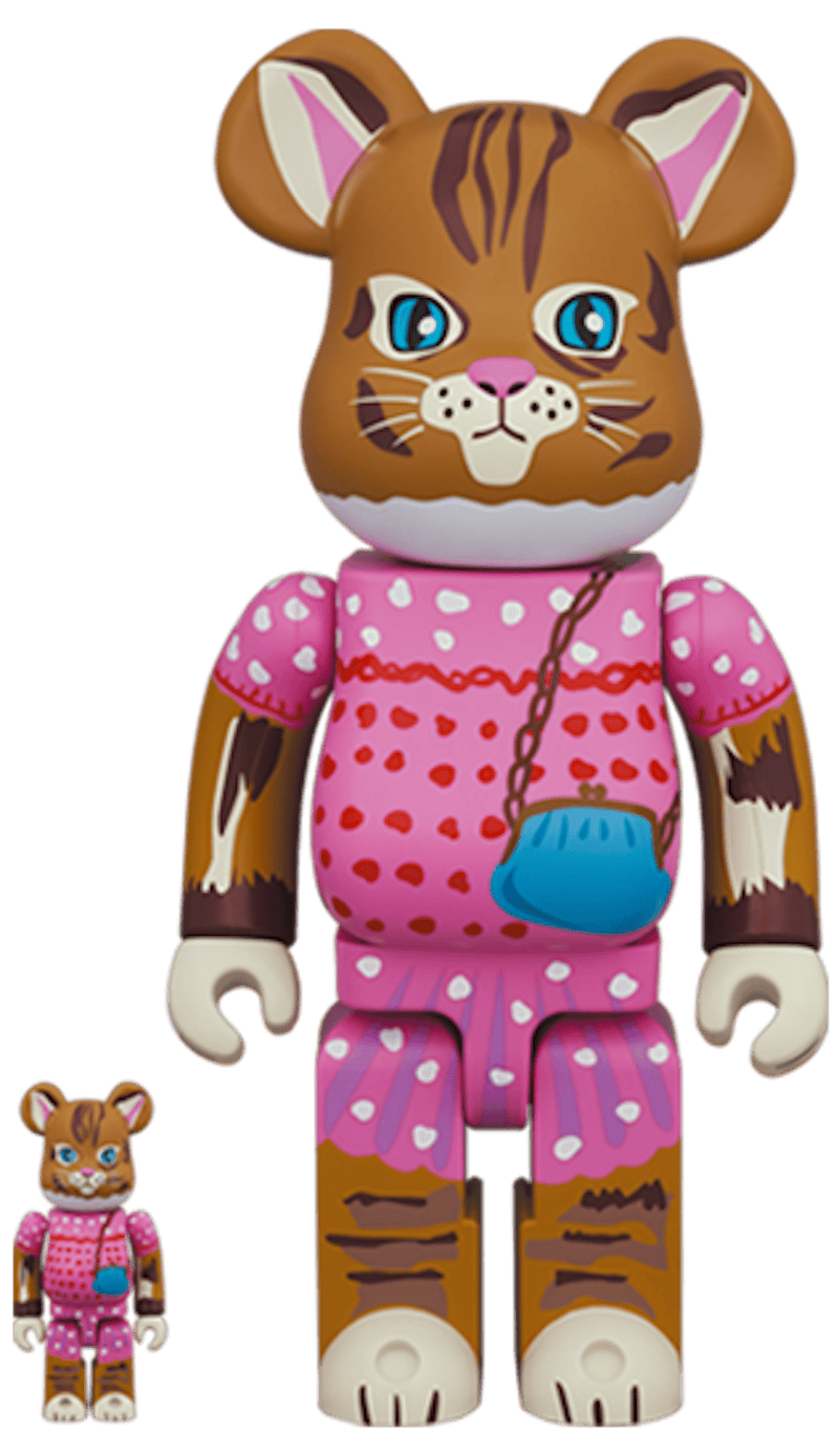 Bearbrick Nathalie Lete Minette 100% & 400% Set