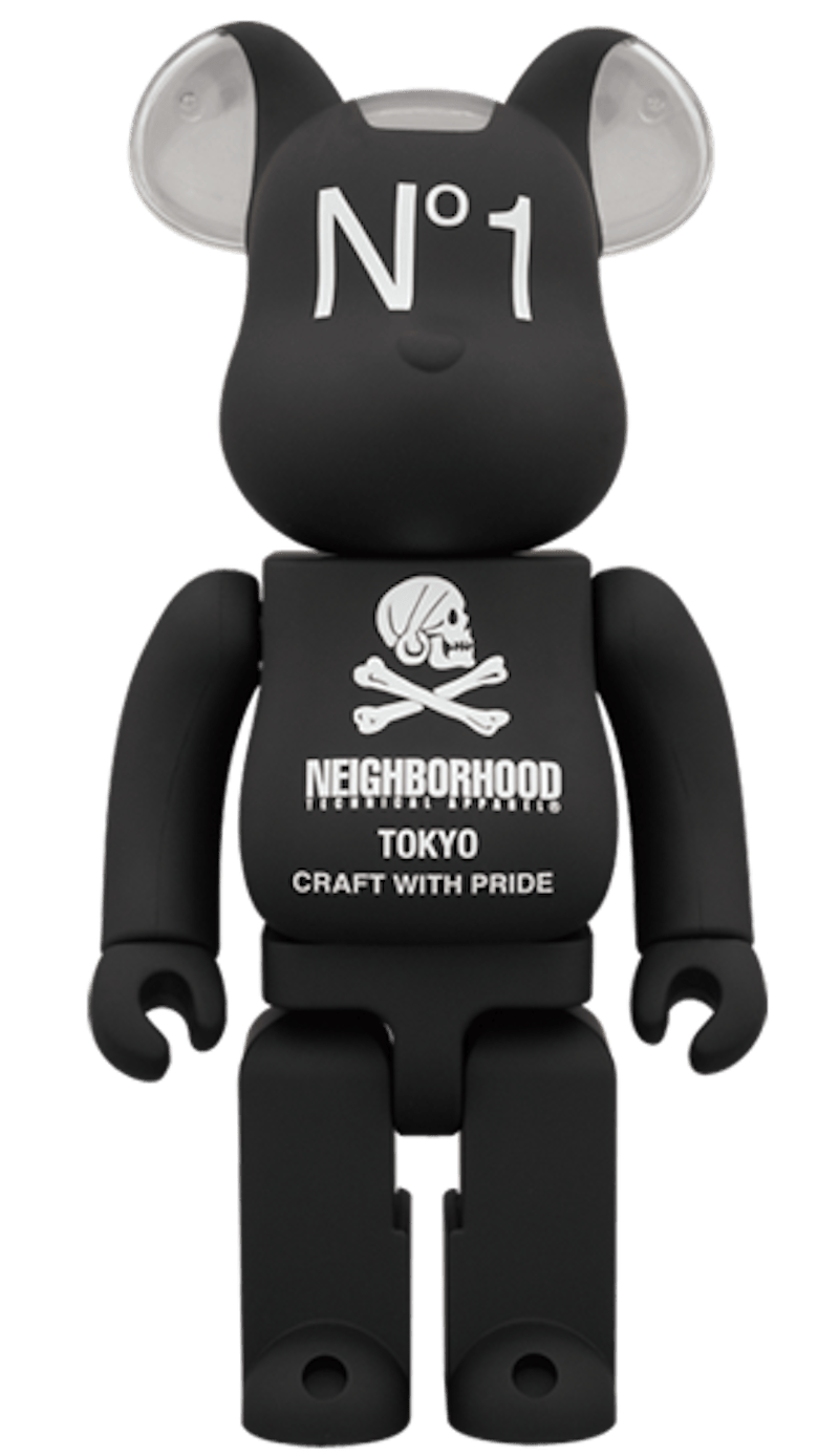 Bearbrick Neighborhood 400% Black