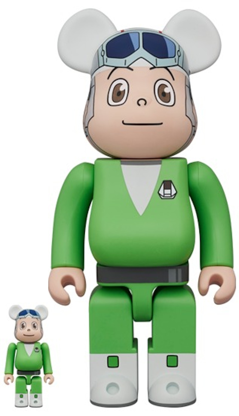 Bearbrick Netflix Time Patrol Bon 100% & 400% Set