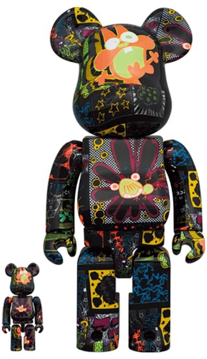 Bearbrick New Akatsuka Nyarome & Beshi 100% & 400% Set
