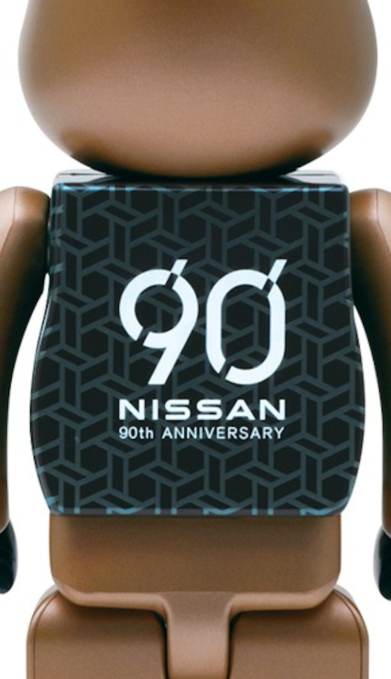 Bearbrick Nissan 90th Aniversary 100% & 400% Set