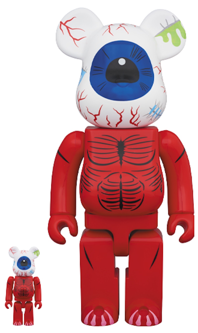 Bearbrick Oculus Orbus 100% & 400% Set Multi