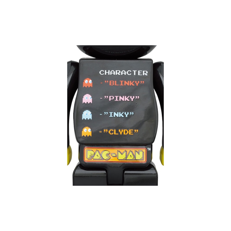 Bearbrick Pac-Man 100% & 400% Set