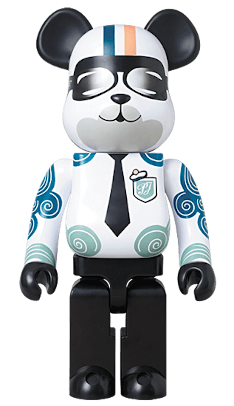 Bearbrick Paul & Joe 1000% Multi