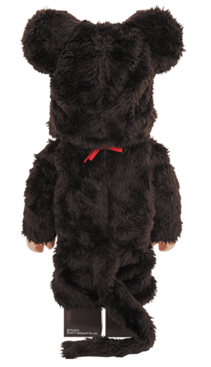 Bearbrick Peko Monchhichi Pekochhichi 1000% Brown