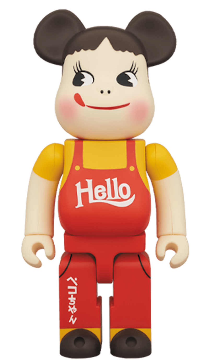 Bearbrick Peko-chan Vintage HELLO 400%