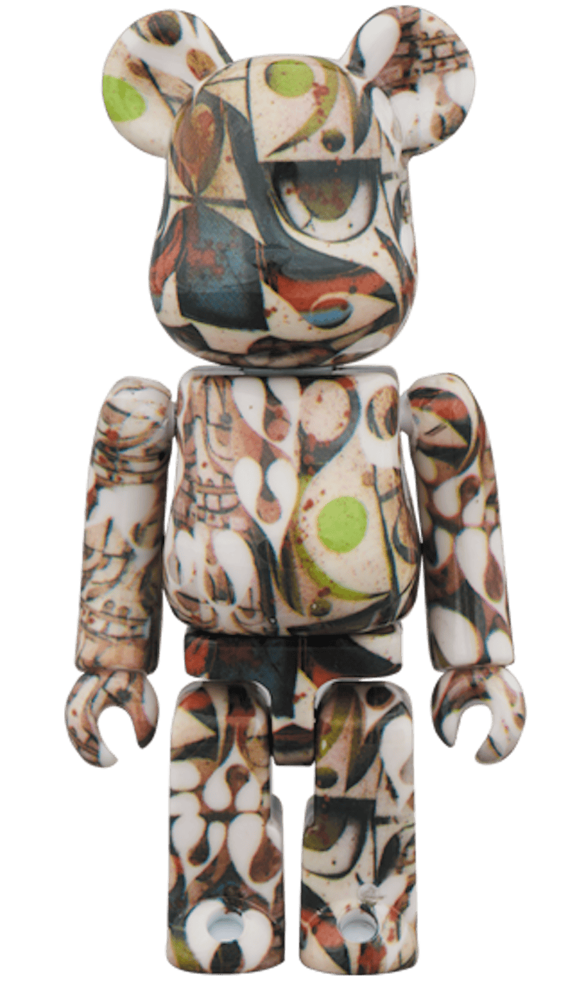 Bearbrick Phil Frost 100% & 400% Set Tan