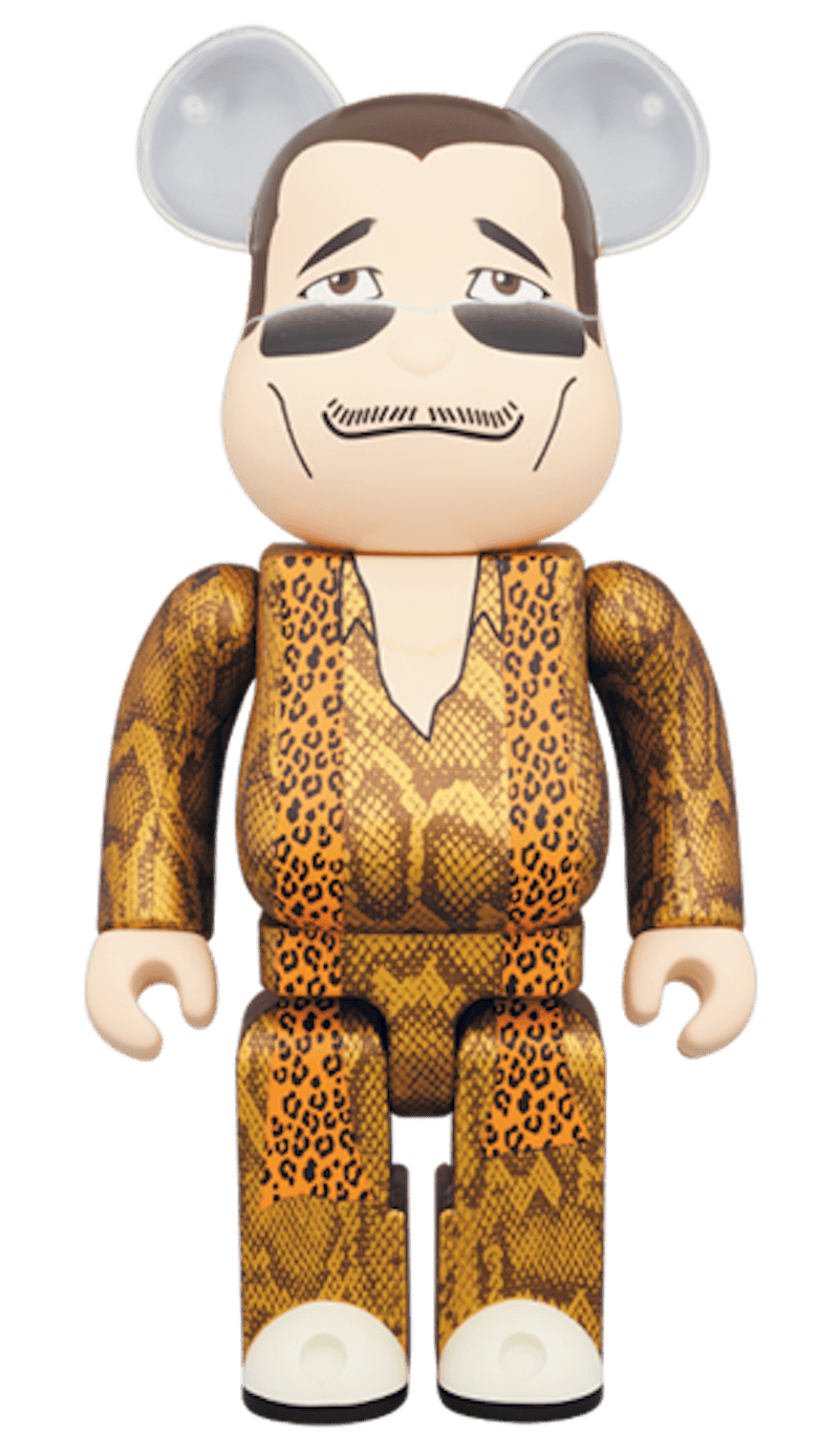 Bearbrick Pico Taro 100% & 400% Set Beige