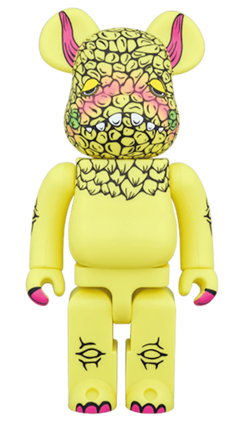 Bearbrick Pogora 400% Green