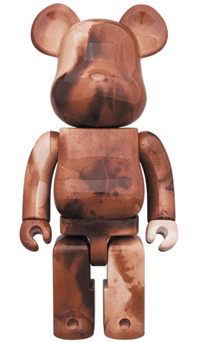 Bearbrick Pushead #4 100% & 400% Brown